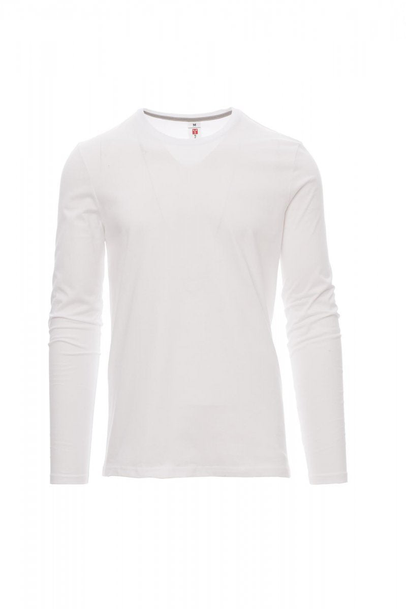 Langarmshirt Herren Pineta – Weiß
