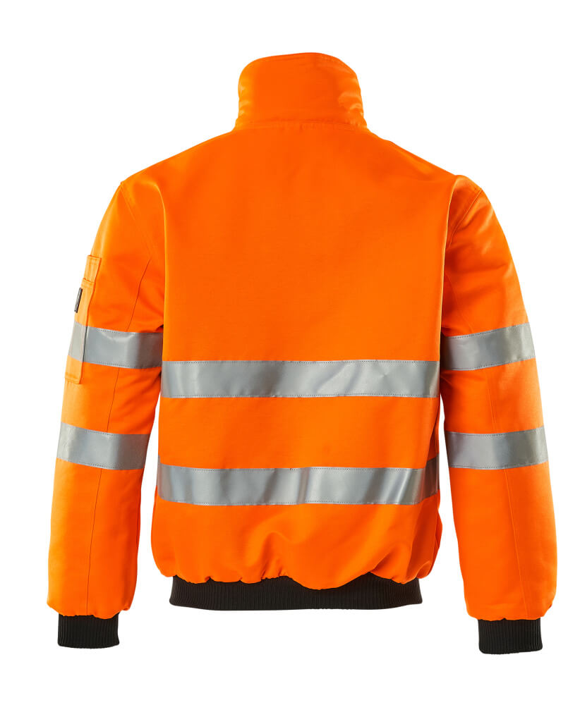 Pilotjacke, Kunstpelzfutter, wasserabweisend – Rückseite