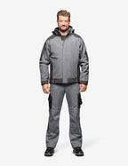 Walter Softshelljacke 78518 – Grau-schwarz