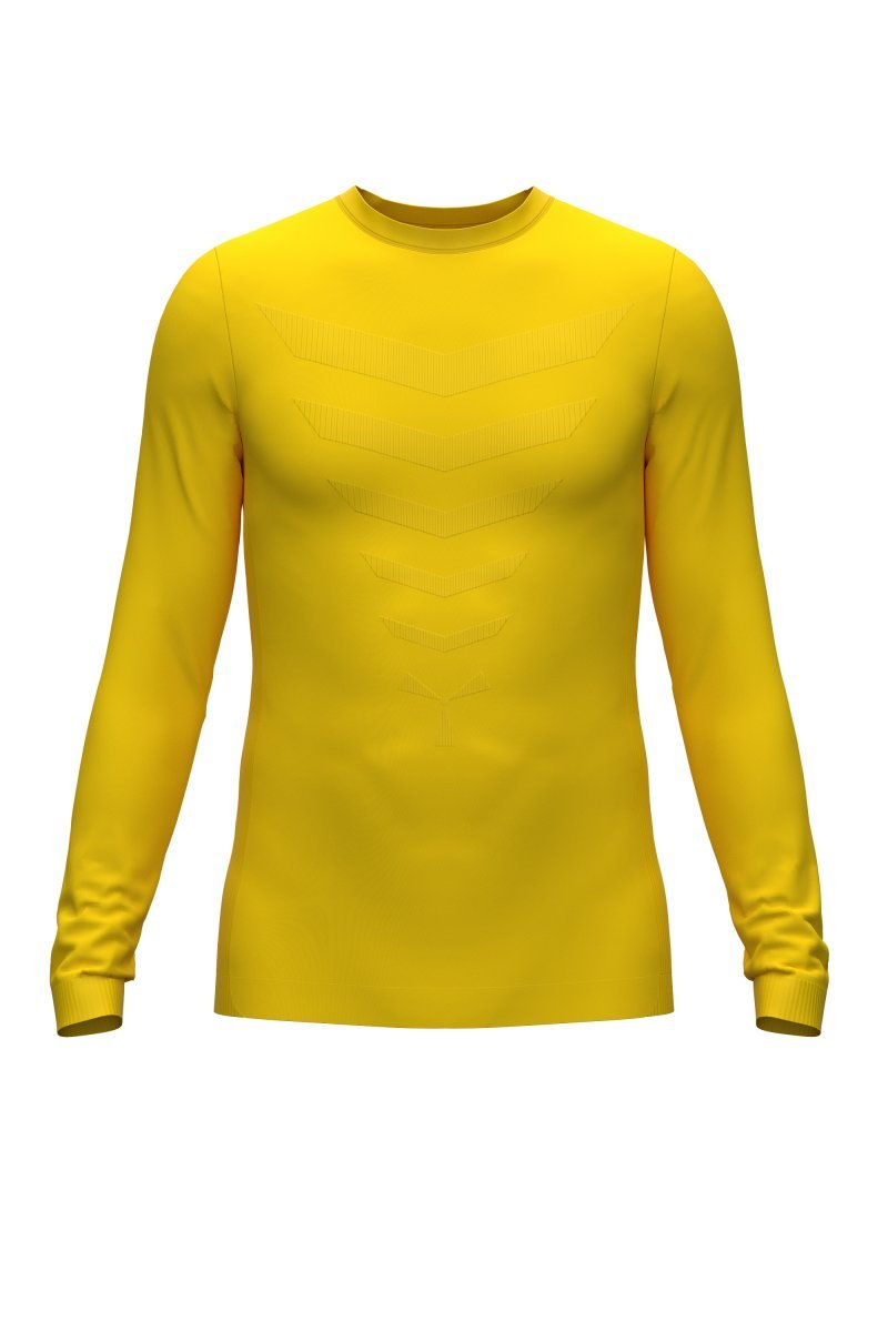 Funktionsunterhemd Herren Tplay Ls – Gelb