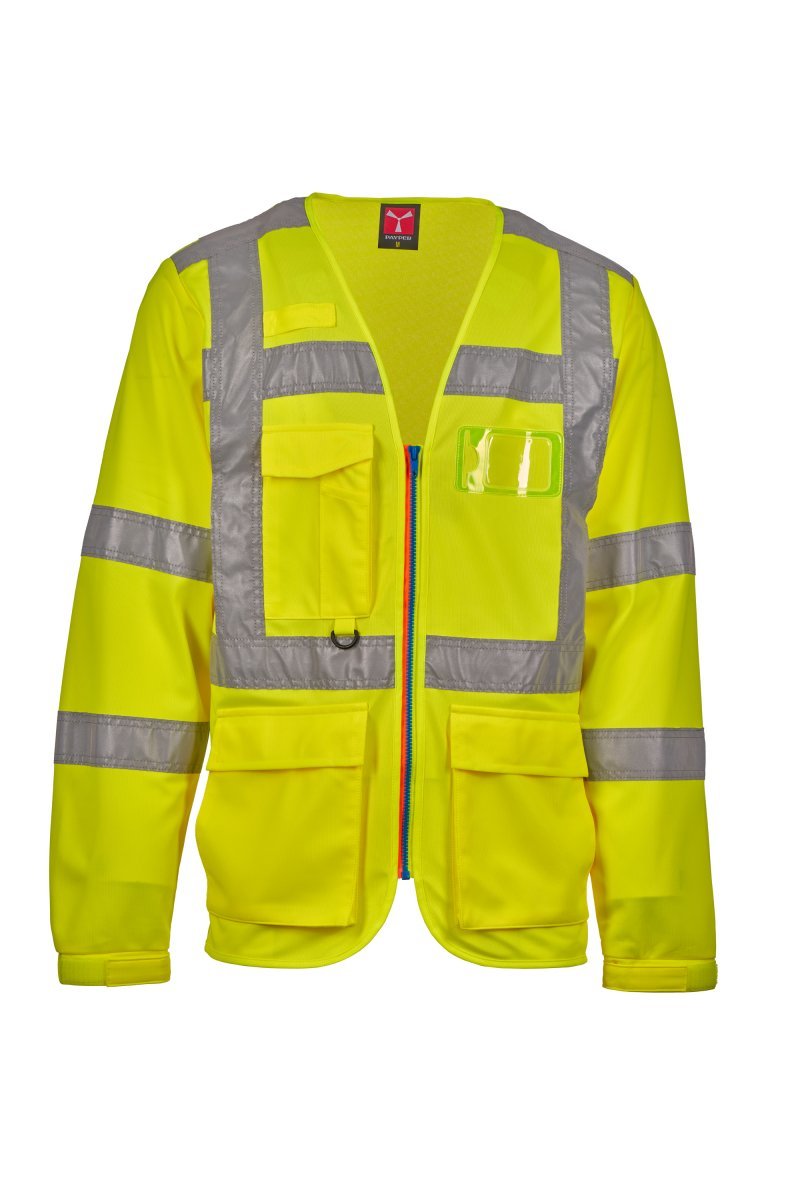 Warnweste Herren Long Exo – Fluogelb
