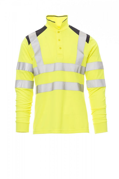 Langarm-Poloshirt Herren Guard+winter