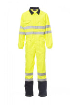 Overall Herren Ship – Fluogelb/Marineblau