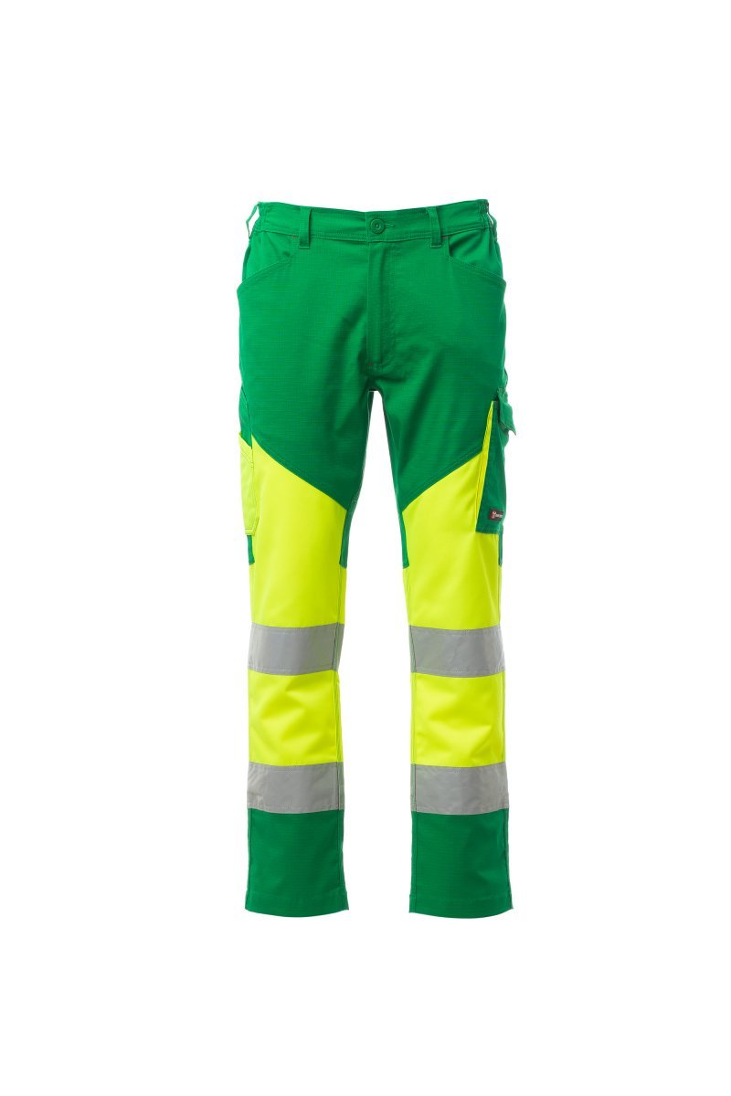Cargohose Herren Working Summer – Fluogelb/Geleegrün