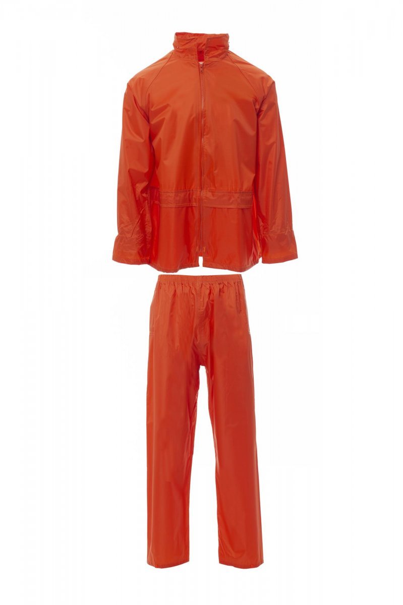 Regenset Herren Set-nylon – Fluoorange