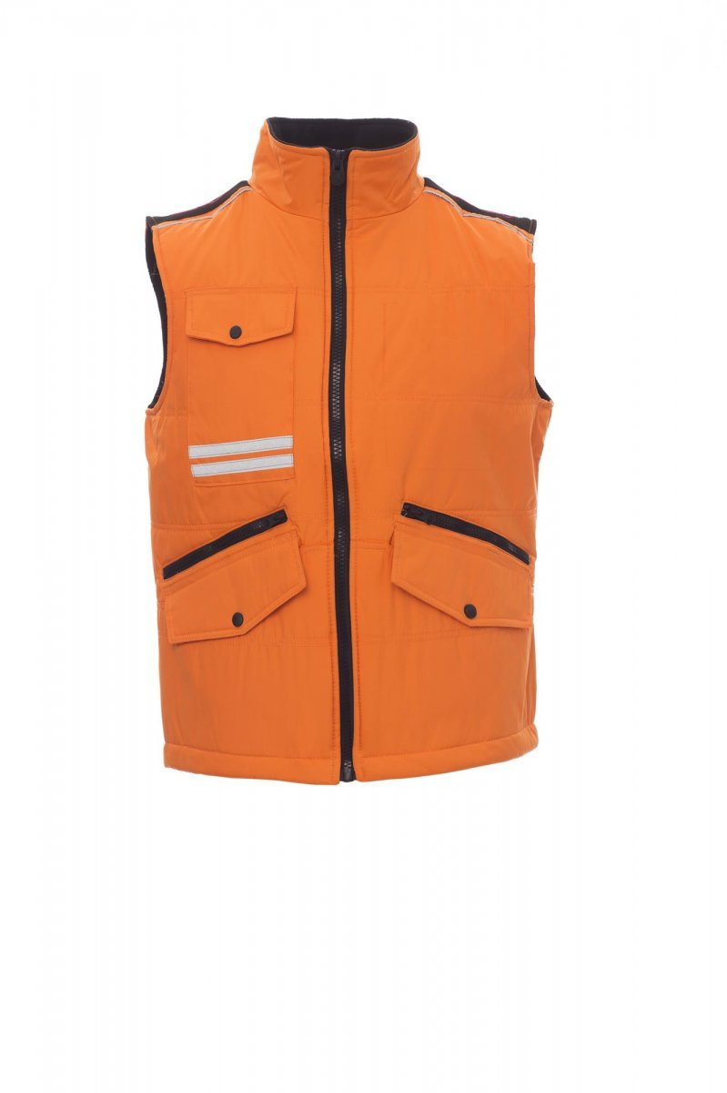 Weste Mig 2.0 – Orange/Schwarz