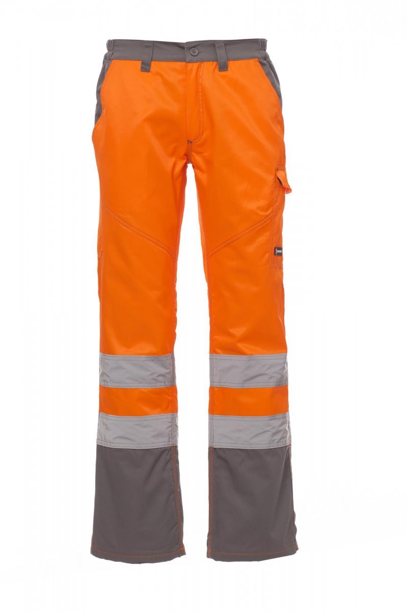 Cargohose Herren Charter Polar – Fluoorange/Stahlgrau