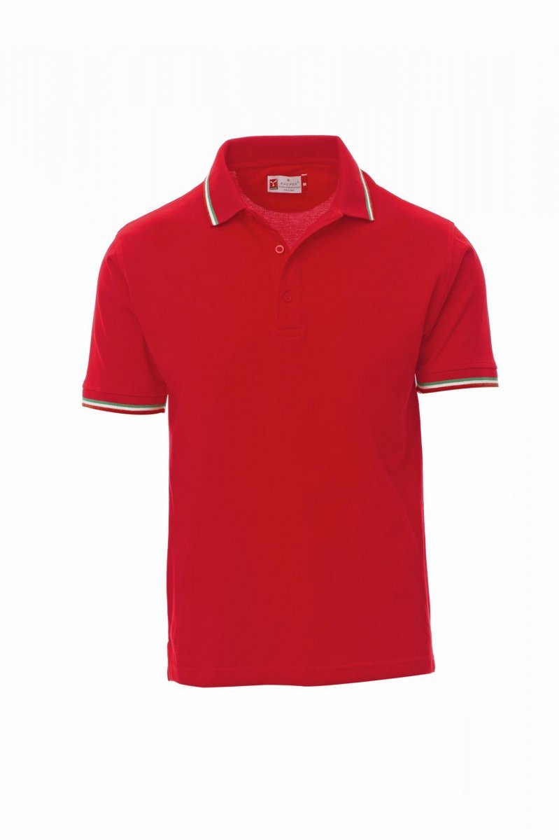 Poloshirt Italia – Rot