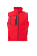 Softshell Jacke Herren Stream Vest Lite Pad – Rot/Schwarz