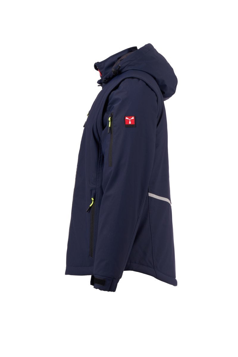 Softshell Jacke Herren Creek 2in1 Lite Pad – Marineblau/Schwarz