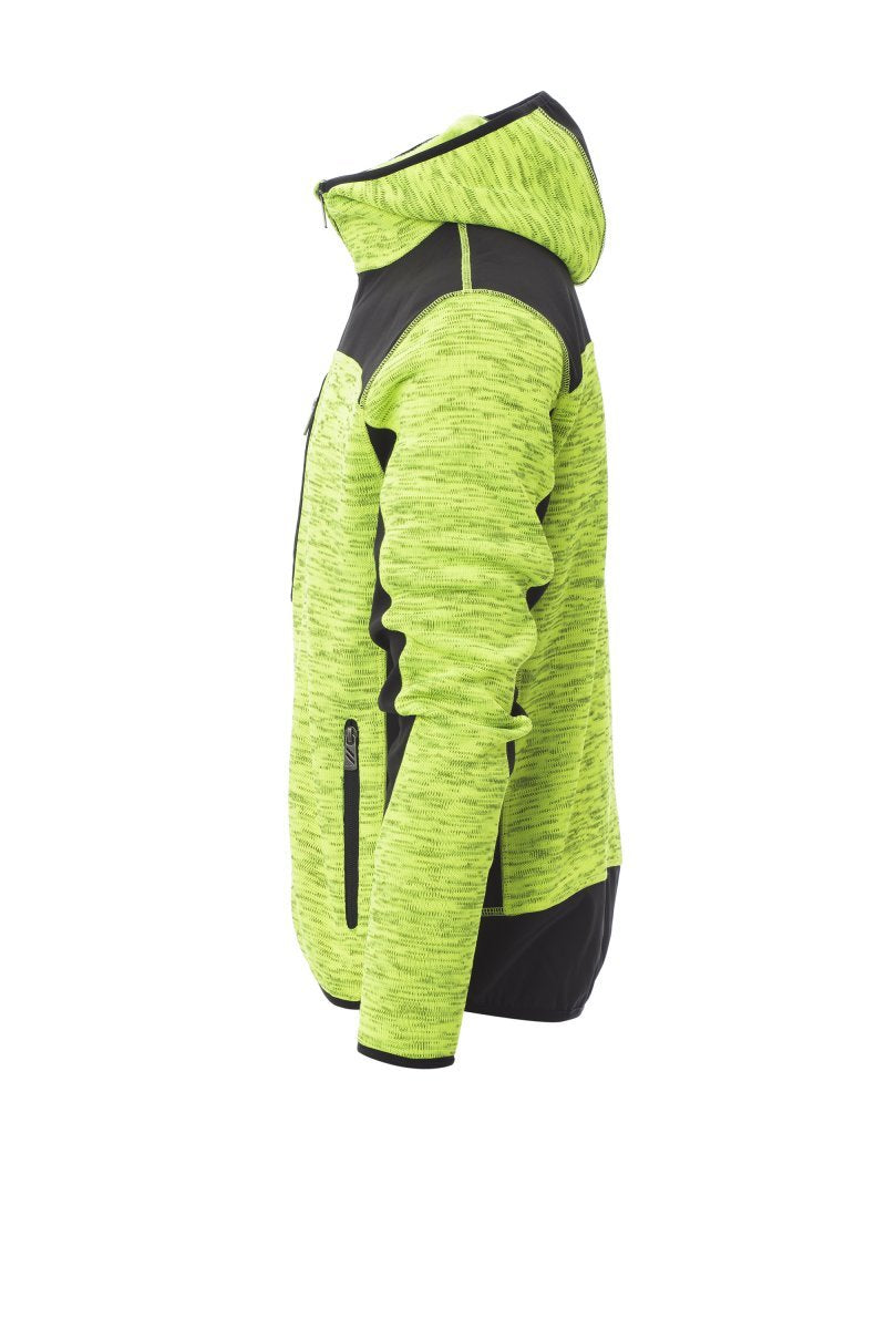 Softshell Jacke Herren Trip – Fluogelb/Schwarz