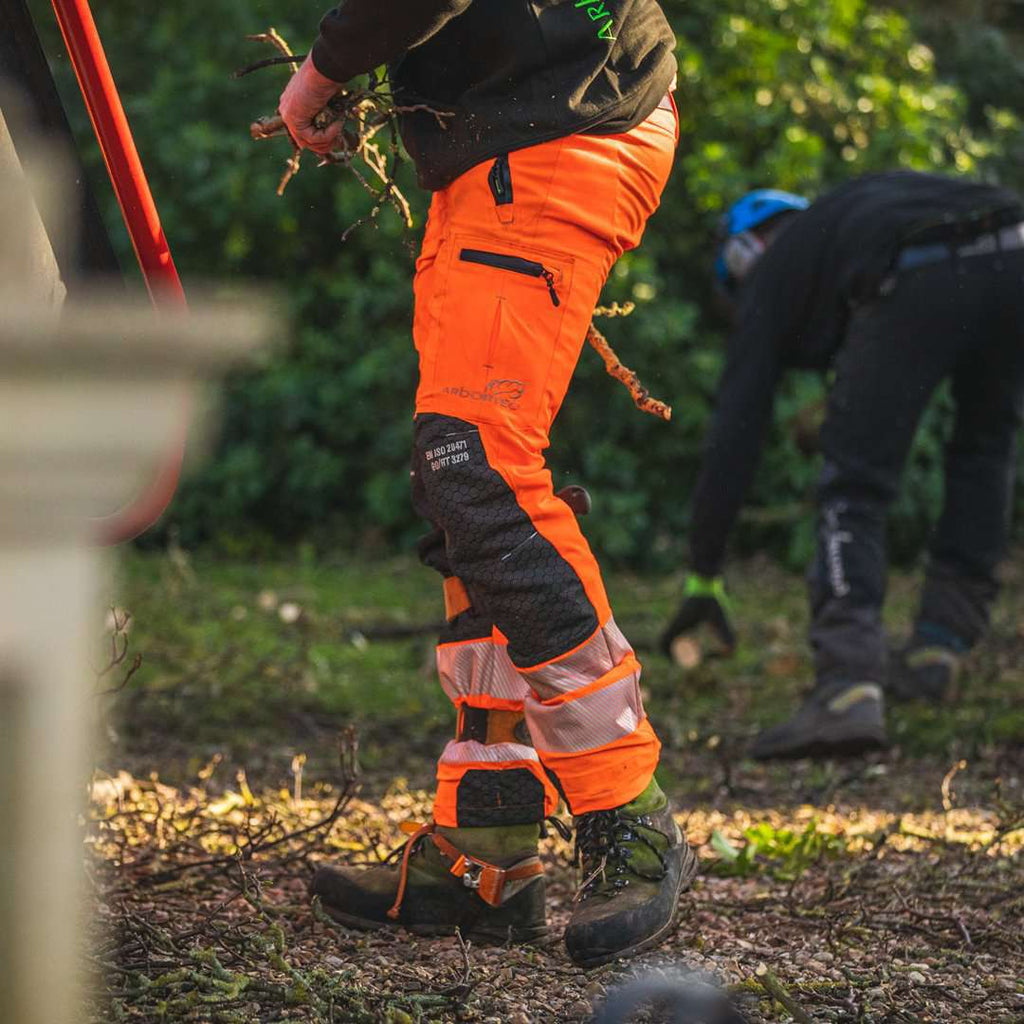 ATHV4060 Breatheflex Pro Schnittschutzhose Design A Klasse 1 - Hi-Vis Orange