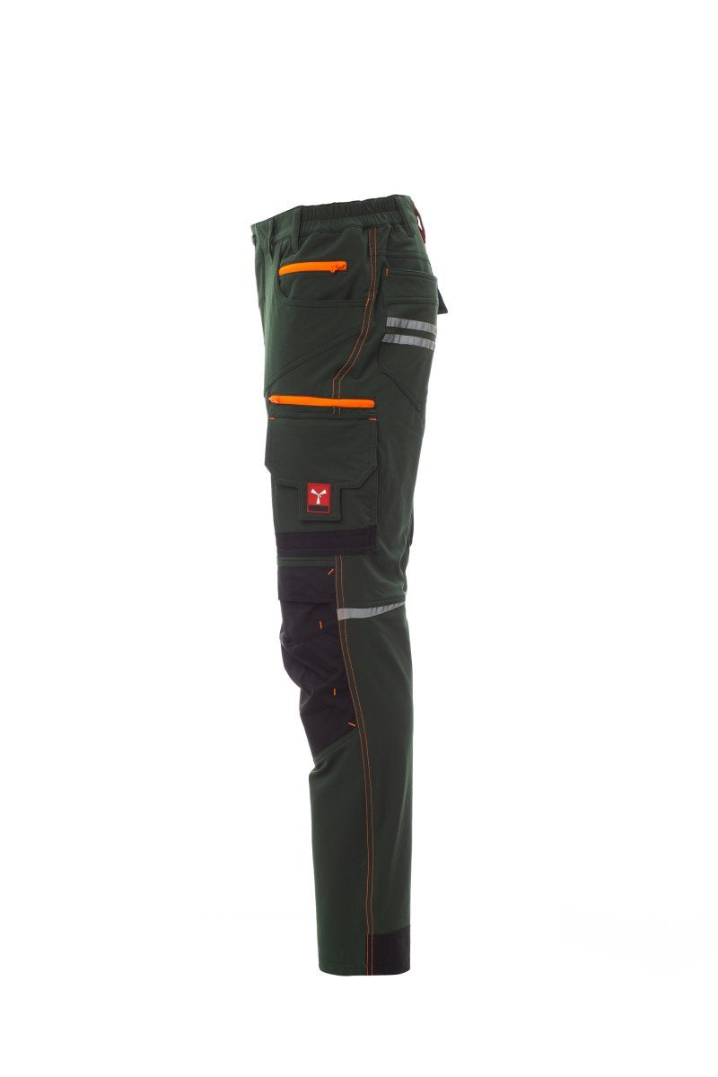 Cargohose Herren Next 4W Summer – Waldgrün/Schwarz