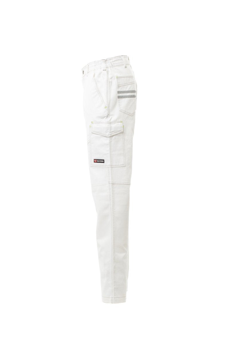 Cargohose Herren Worker Summer – Weiß