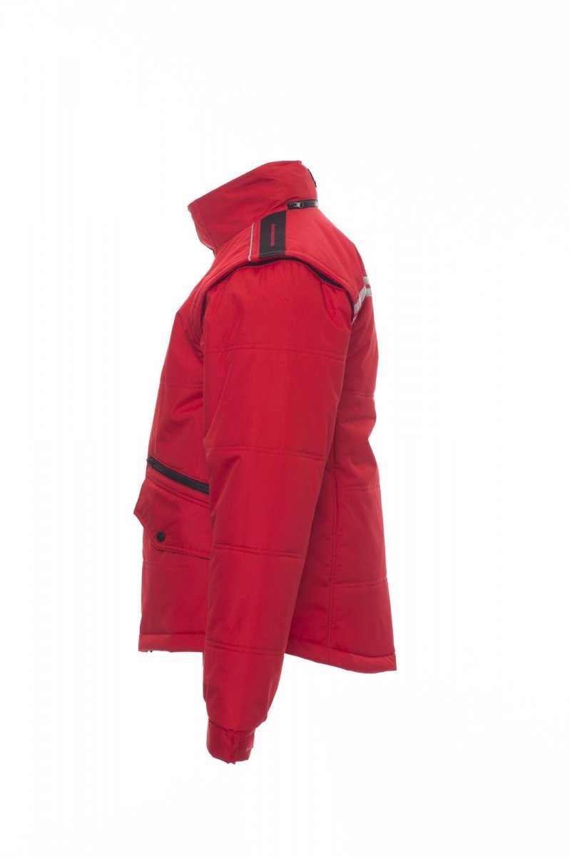Winterjacke Herren Fighter 2.0 – Rot/Schwarz