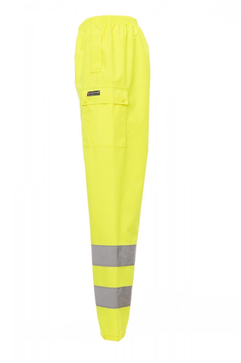 Regenset Herren Hurricane-pants – Fluogelb