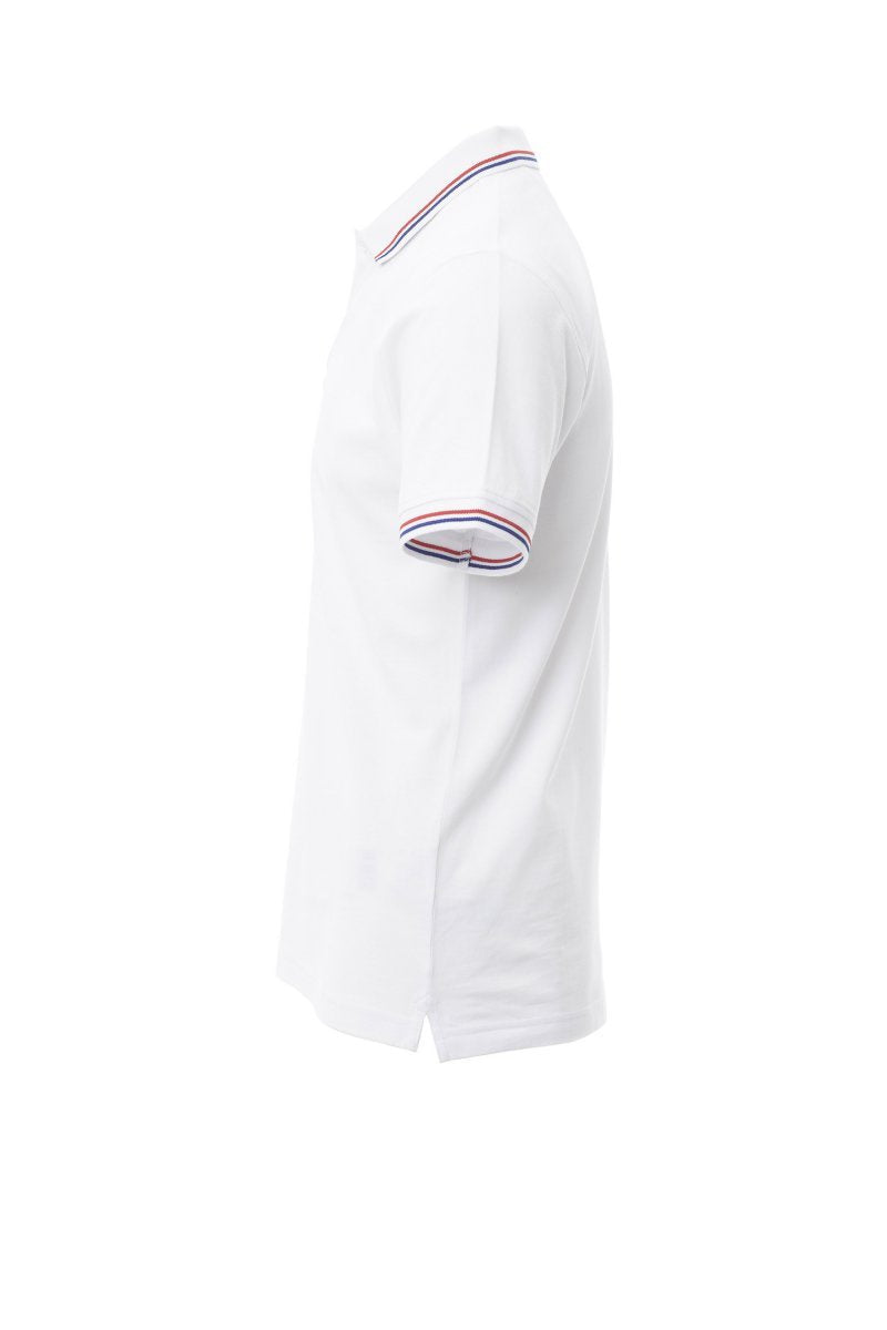 Poloshirt France – Weiß