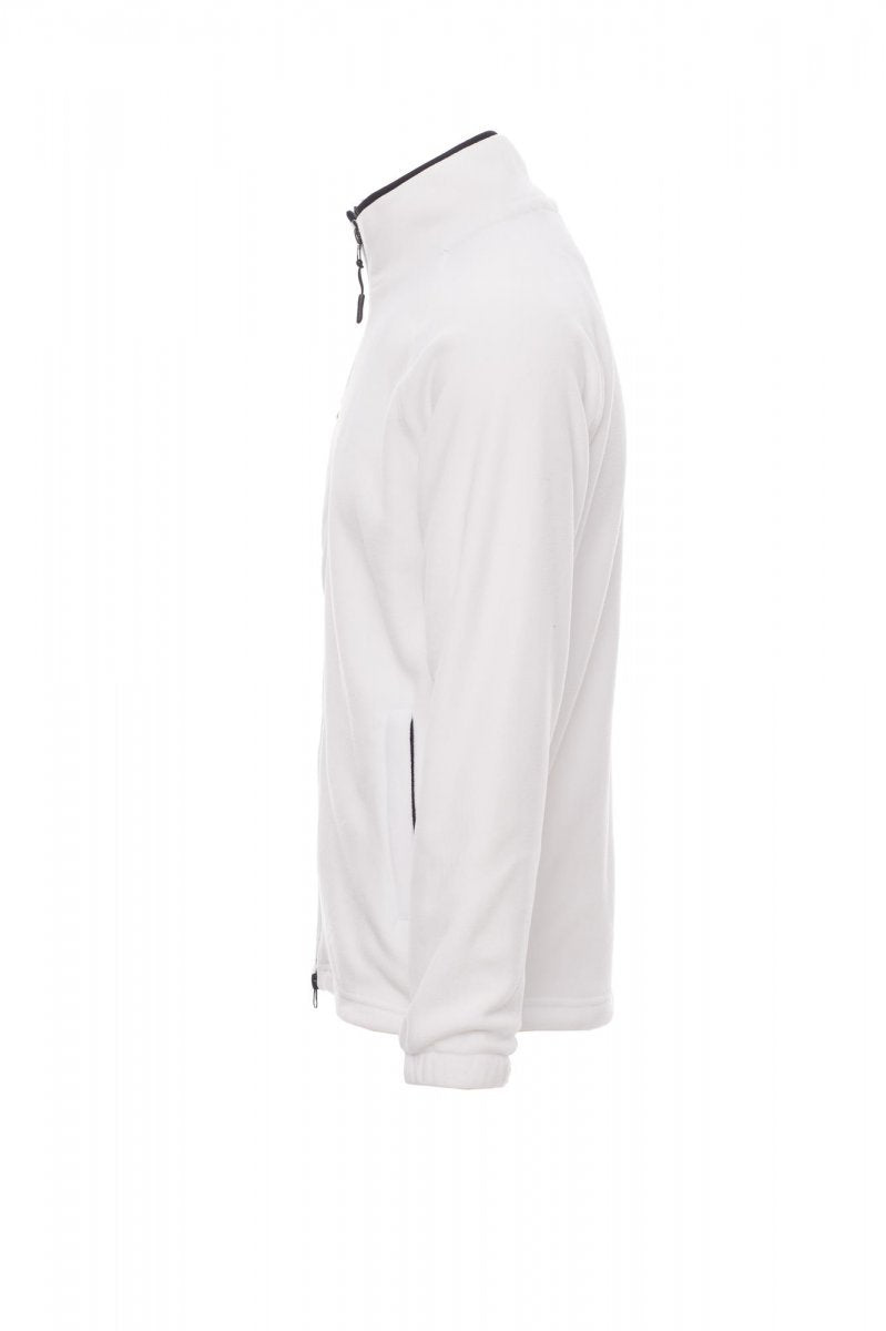 Fleecejacke Herren Norway+ – Weiß