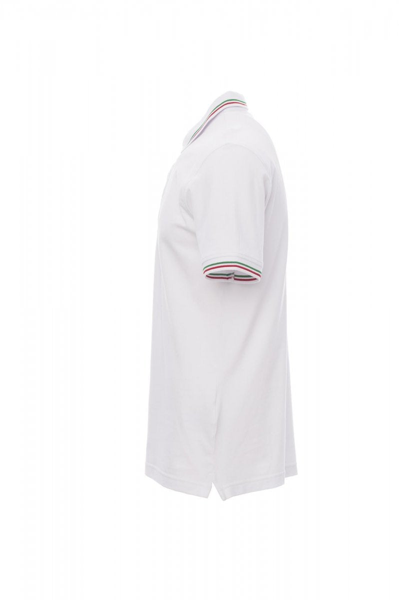 Poloshirt Italia – Weiß