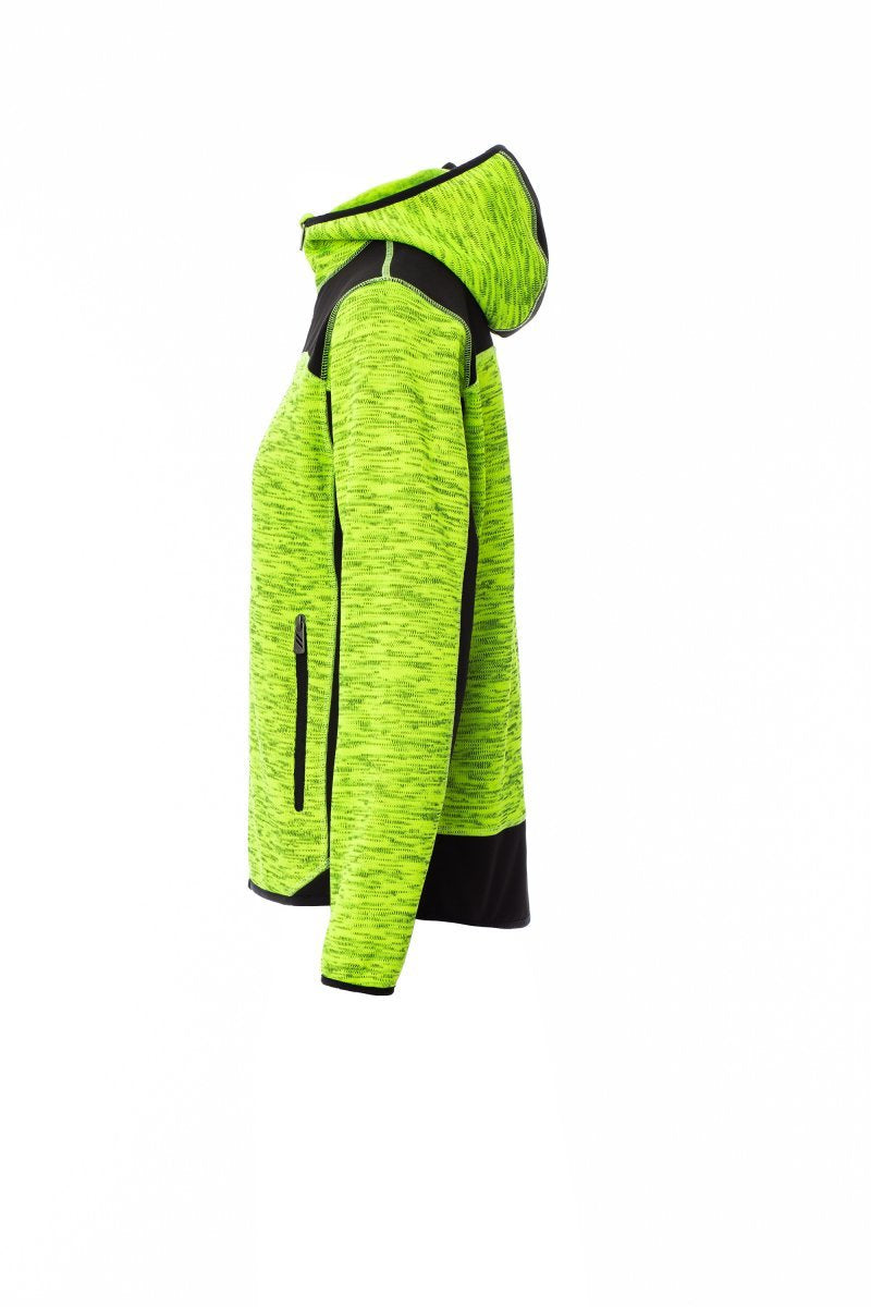 Softshell Jacke Damen Trip Lady – Fluogelb/Schwarz