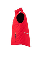 Softshell Jacke Herren Stream Vest Lite Pad – Rot/Schwarz