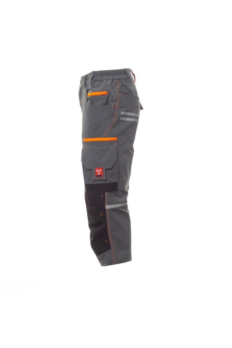 Cargohose Herren Next 4W Pirate – Rauchgrau/Schwarz