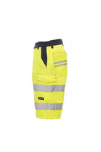 Bermudashorts Herren Craft – Fluogelb/Marineblau