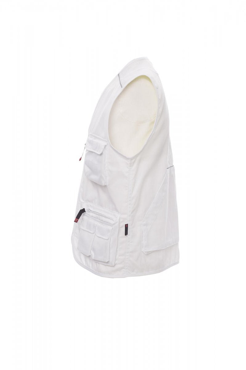 Weste Herren Pocket – Weiß