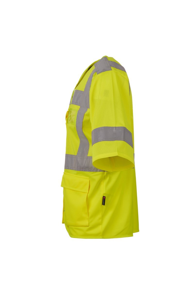 Warnweste Herren Exo Mesh – Fluogelb