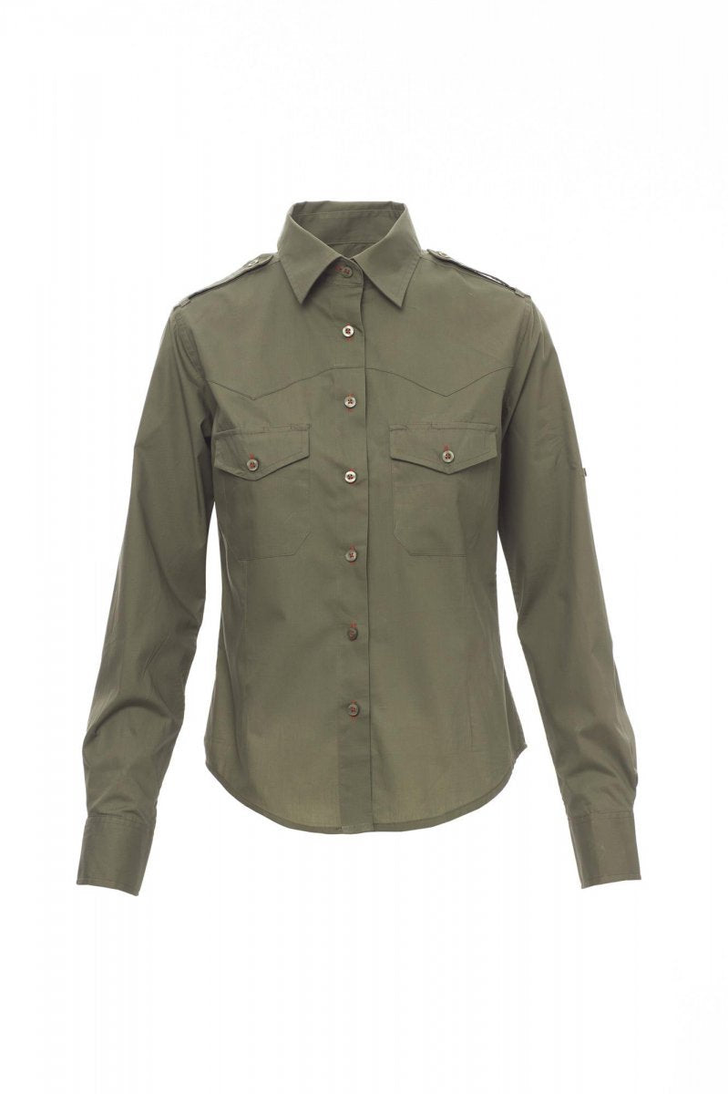 Bluse Damen Trophy Lady – Militärgrün