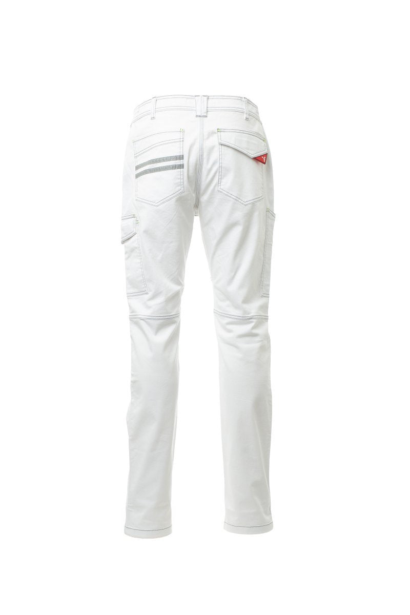Cargohose Herren Worker Stretch – Weiß