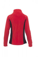 Fleecejacke Damen Aspen+ Lady – Rot/Schwarz