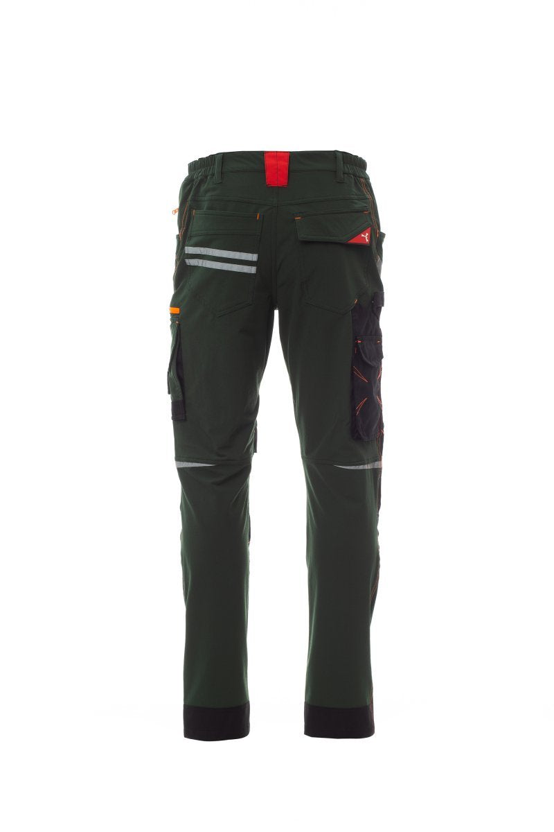 Cargohose Herren Next 4W Summer – Waldgrün/Schwarz