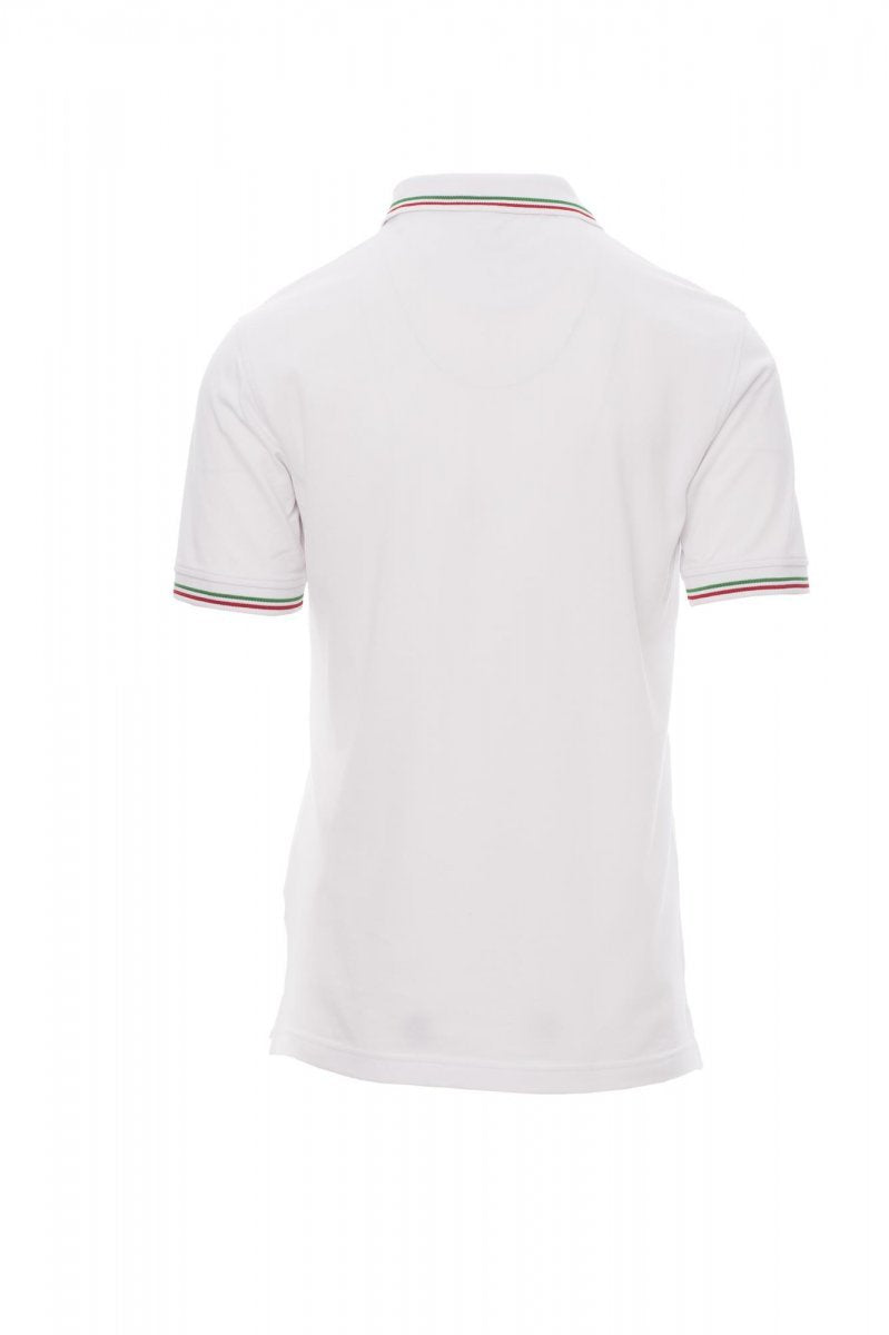 Poloshirt Italia – Weiß