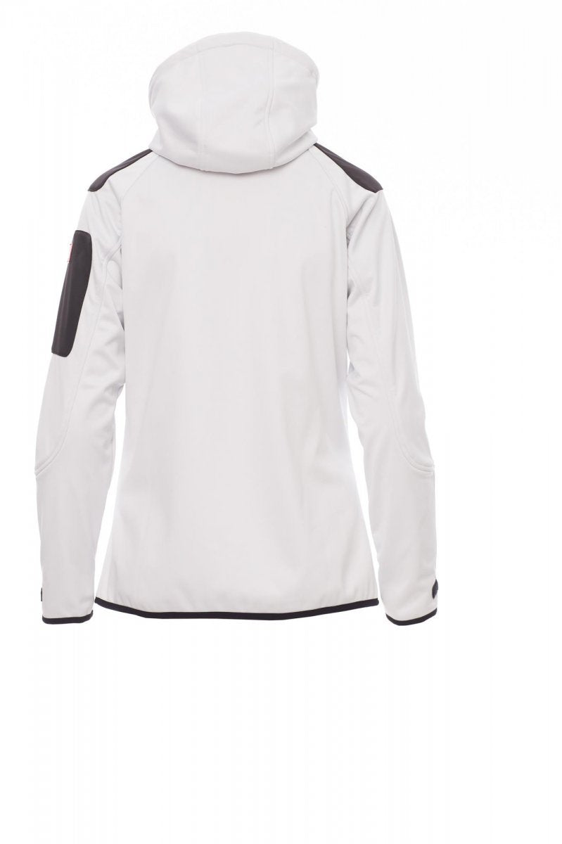 Softshell Jacke Damen Extreme Lady – Weiß/Schwarz
