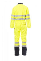 Overall Herren Ship – Fluogelb/Marineblau
