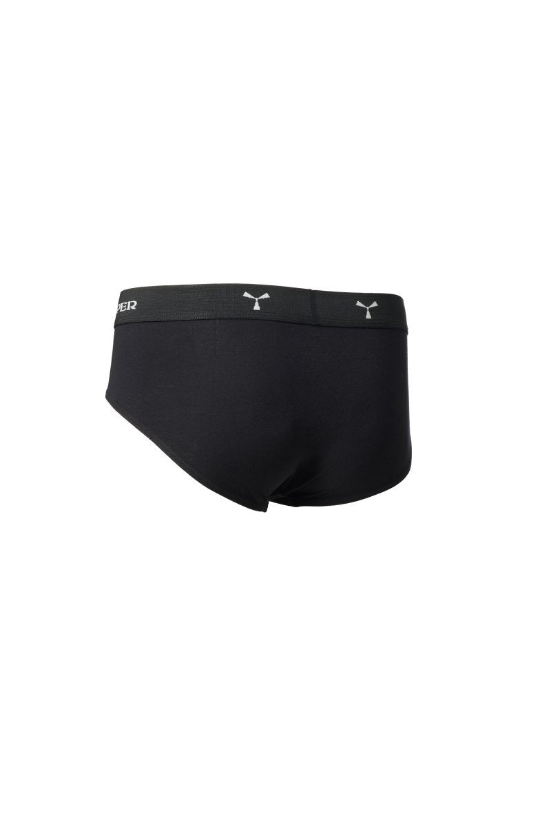 Slip Herren George – Nero/Grigio Melange/Bianco