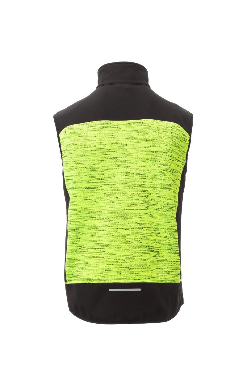 Softshell Jacke Herren Tour – Fluogelb/Schwarz