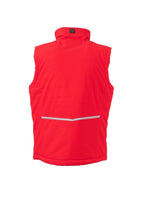 Softshell Jacke Herren Stream Vest Lite Pad – Rot/Schwarz
