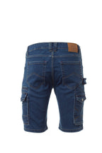 Bermudashorts Kinder West Shorts – Denimblau