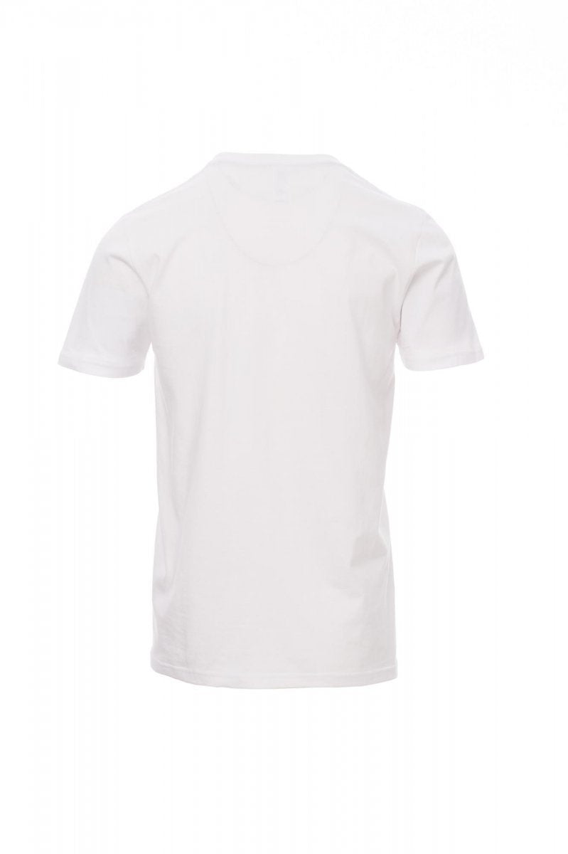 T-Shirt Herren V-neck – Weiß