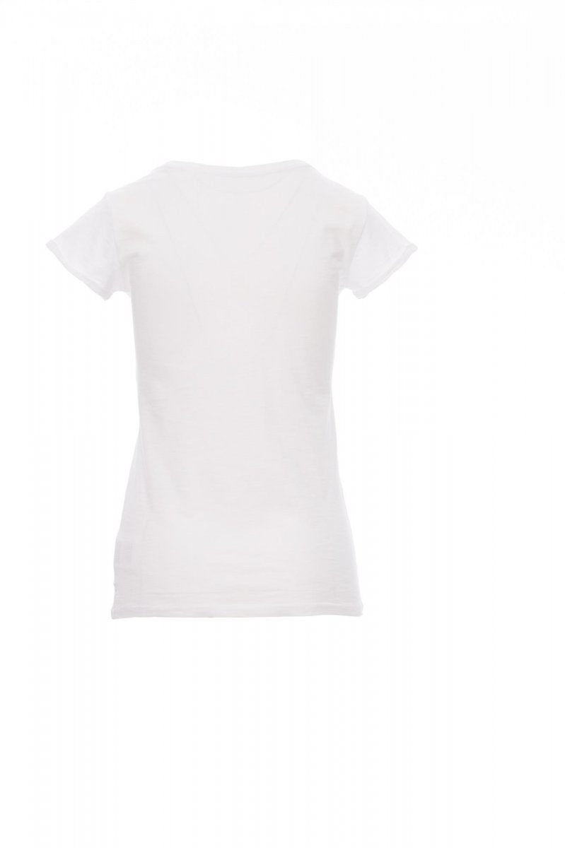 T-Shirt Damen Party Lady – Weiß