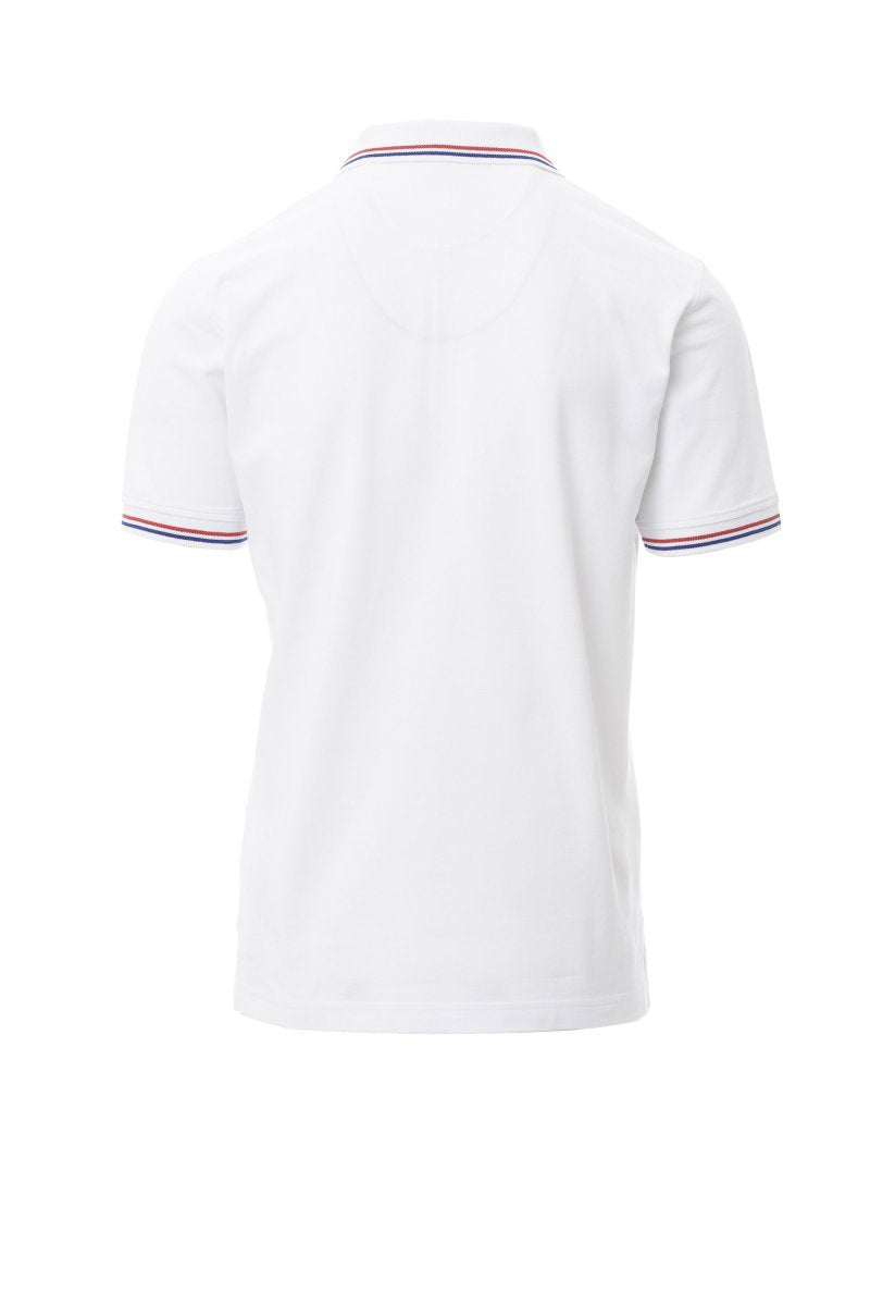 Poloshirt France – Weiß