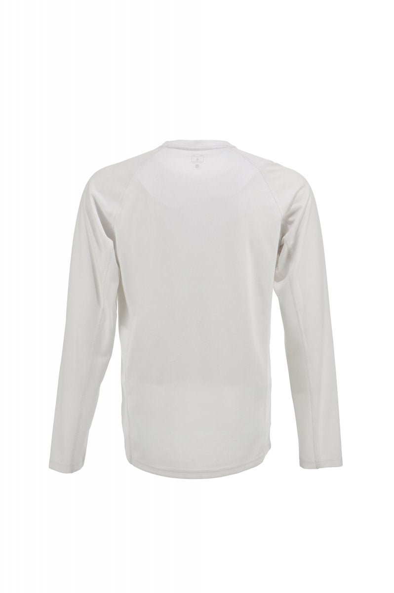 Langarmshirt Herren Long Runner – Weiß