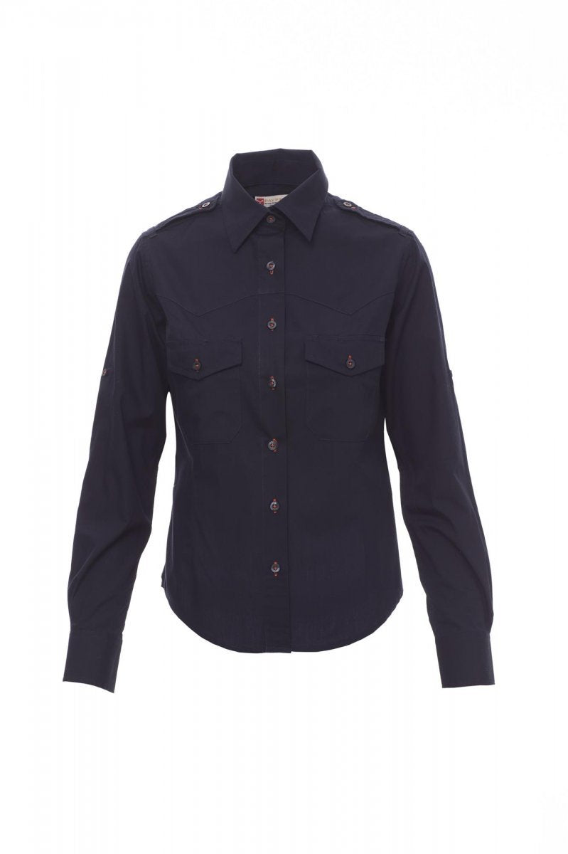 Bluse Damen Trophy Lady – Marineblau