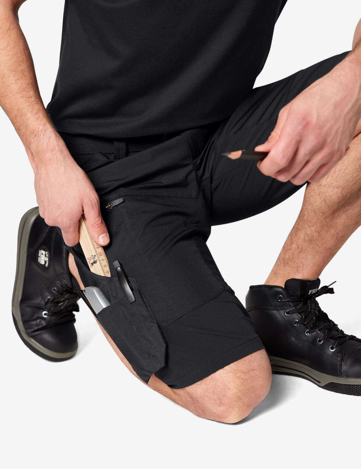 Rene Zunftshorts 12374 – Schwarz
