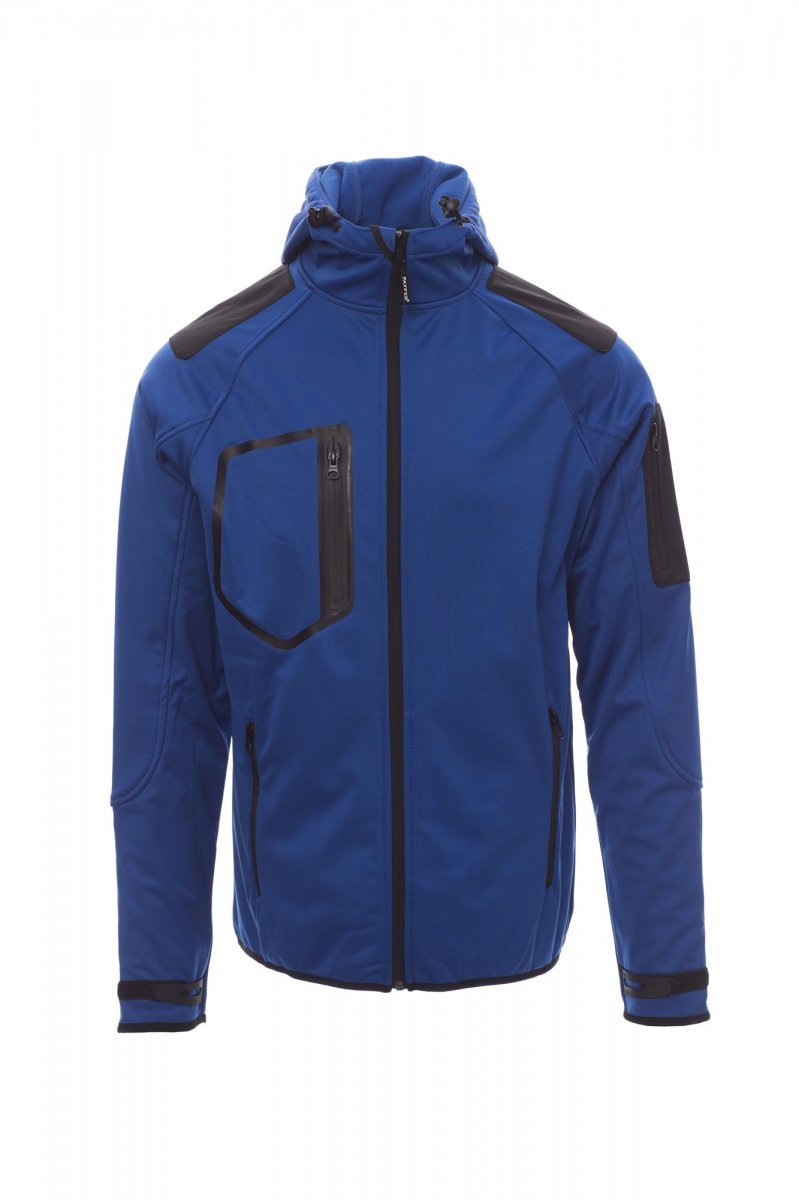Softshell Jacke Herren Extreme – Königsblau/Schwarz