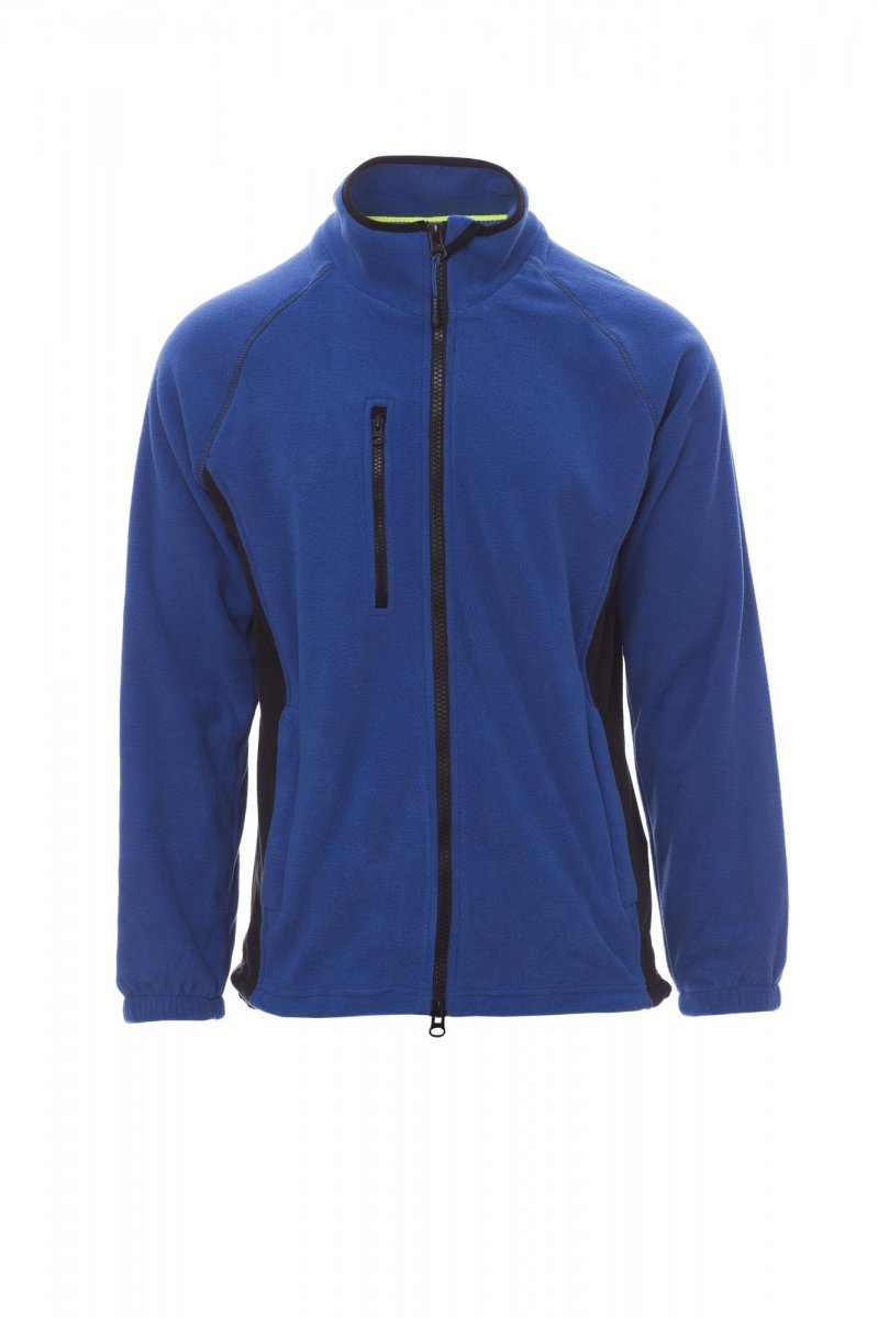 Fleecejacke Herren Aspen+ – Königsblau/Schwarz
