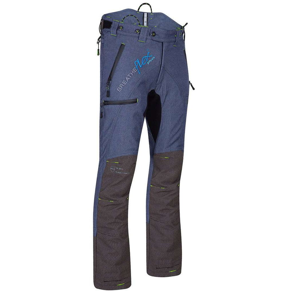 AT4070 Breatheflex Pro Schnittschutzhose Design C Klasse 1 Legacy - Denim Blau