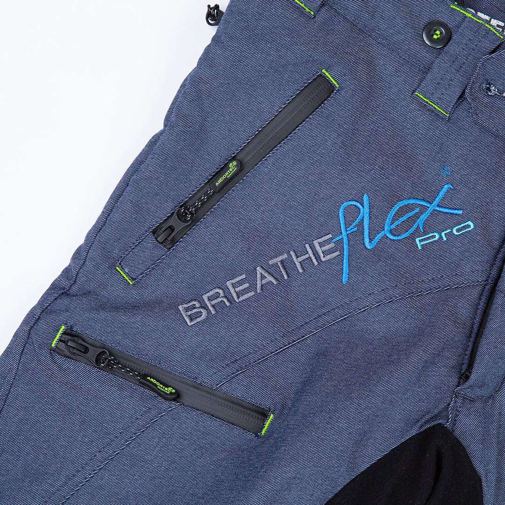 AT4070 Breatheflex Pro Schnittschutzhose Design C Klasse 1 Legacy - Denim Blau